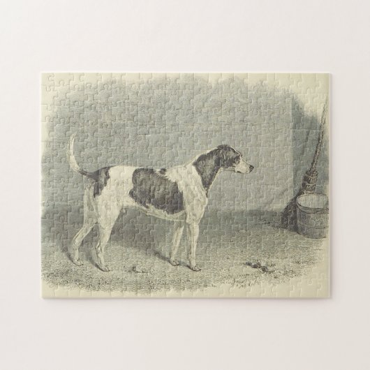 look Dog, Bucket, Broom Jigzaag Puzzle Legpuzzel (Horizontaal)