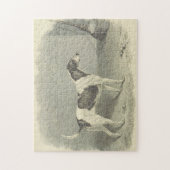 look Dog, Bucket, Broom Jigzaag Puzzle Legpuzzel (Verticaal)