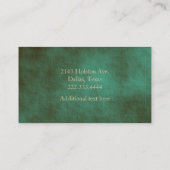  Look Groen en Bruin Custom Visitekaartje (Achterkant)