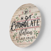 look Hot Chocolate Station Wooden Kijk uit Grote Klok (Hoek)