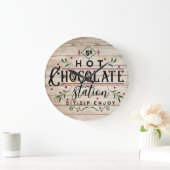 look Hot Chocolate Station Wooden Kijk uit Grote Klok (Huis)