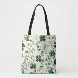  LOOK IERSE KELTISCHE SHAMROCKS TOTE BAG