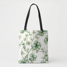  LOOK IERSE KELTISCHE SHAMROCKS TOTE BAG
