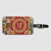  Look Mahjong Bag Bagagelabel (Voorkant (horizontaal))