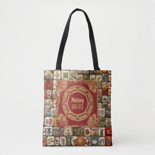  Look Mahjong Bag Tote Bag (Voorkant)