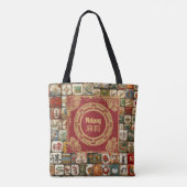  Look Mahjong Bag Tote Bag (Achterkant)