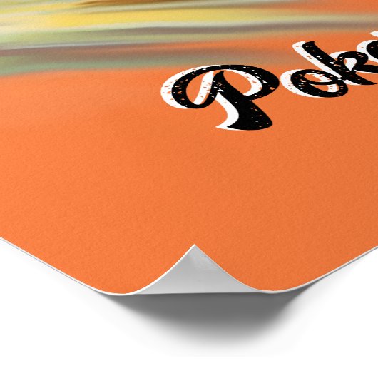 Look Motorcycle Poker Run gepersonaliseerd Poster (Hoek)