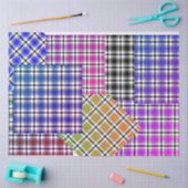  look Plaid Tissue Paper HAMbyWG Tissuepapier (Craft)