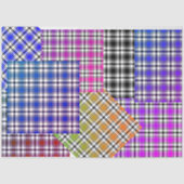  look Plaid Tissue Paper HAMbyWG Tissuepapier (Voorkant)