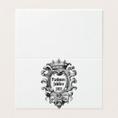  look Platinum Jubilee 2022 Kaart (Buitenkant ongevouwen)