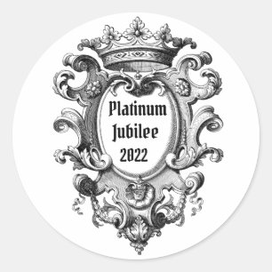  look Platinum Jubilee 2022 Klassieke Ronde S Sticker
