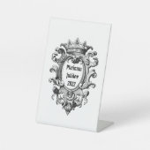  look Platinum Jubilee 2022 Reclamebord Met Voetstuk (Voorkant)