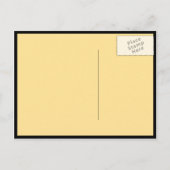  look Rock & Roll Music Thed Wedding Uitnodiging Briefkaart (Achterkant)