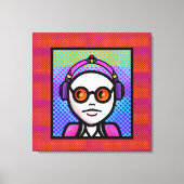 Look See and Shades Canvas Afdruk (Voorkant)