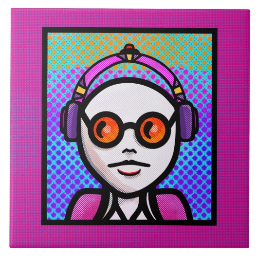 Look See and Shades Tegeltje (Voorkant)