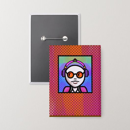 Look See in Shades Button (Voorkant / Achterkant)