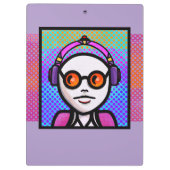 Look See in Shades Klembord (Achterkant)