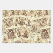  Look Sepia Tarot Kaart Inpakpapier Vel (Voorkant 2)