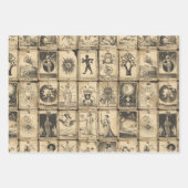  Look Sepia Tarot Kaart Inpakpapier Vel (Voorkant)