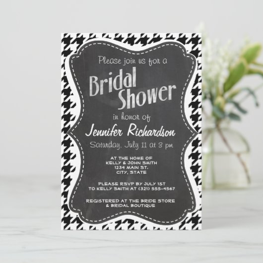  look voor het alkbord; zwart-witgeluid kaart (Staand voorkant)