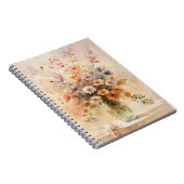  look waterverf in glazen vaas notitieboek (Rechterzijde)