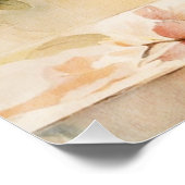  look waterverf in glazen vaas perfect poster (Hoek)