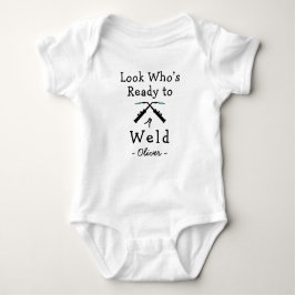Look Who’s Ready to Weld - Cute Welding Romper