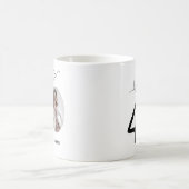 'Look Who's 40' Stijlvolle 40e verjaardag Koffiemok (Center)