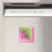 Look Who's 70 | 70th Birthday | Personalize Magneet (Insitu (Vaatwasser))