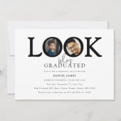 Look who's Graduated Photo Graduation Party Kaart (Voorkant)