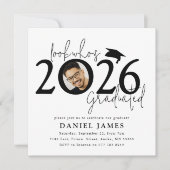 Look who's Graduated Photo Graduation Party Kaart (Voorkant)