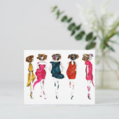 Lookbook Briefkaart (Staand voorkant)