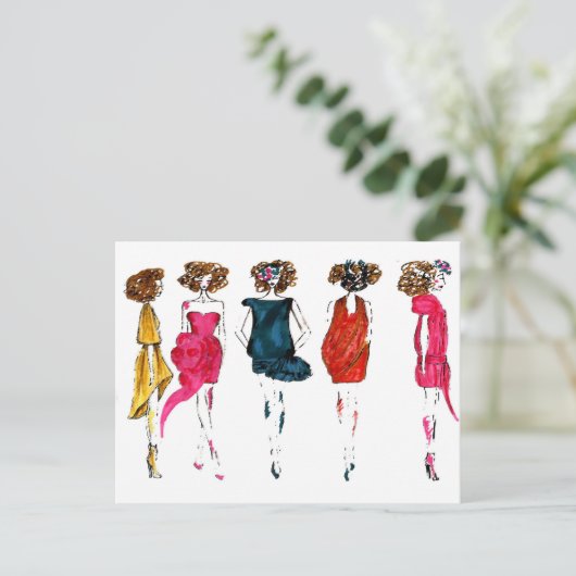 Lookbook Briefkaart (Staand voorkant)