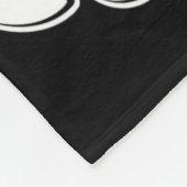 Looked Good From Here Blue Funny Softll _1  Fleece Deken (Hoek)