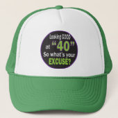 Lookin Good in 40 | 40e verjaardag Trucker Pet (Voorkant)