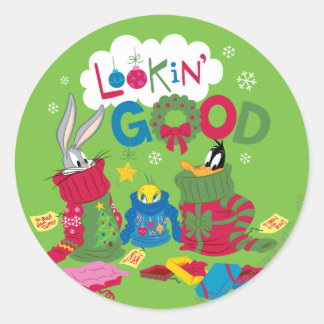 Lookin Good Ronde Sticker