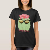 Lookin' Sharp Blooming Cactus with Sunglasses T-shirt (Voorkant)