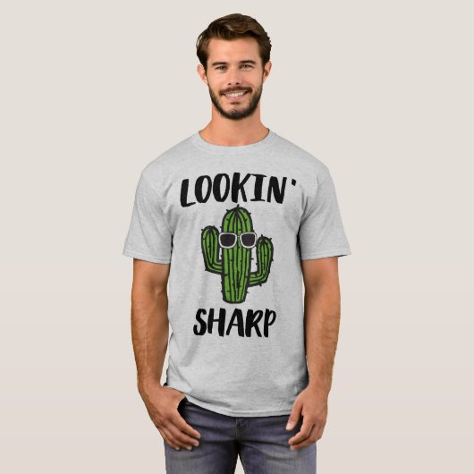 Lookin' Sharp Cactus T-shirt (Voorkant volledig)