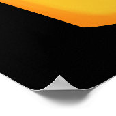 Lookin Sharp Funny Pencil Pun Dark BG Poster (Hoek)