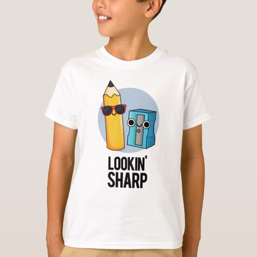 Lookin Sharp Funny Pencil T-shirt (Voorkant)