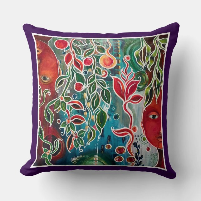 Looking At You beroemd gemaakt door Two Pillow Kussen (Voorkant)