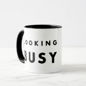 Looking Busy: De kunst van het uiterlijk Mok (Voorkant links)
