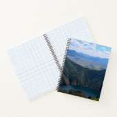 Looking Down At The Gunnison River Notitieboek (Binnen)