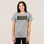 Looking for better grouns Tri-Blend shirt (Voorkant volledig)