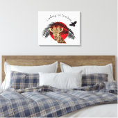 Looking for freedom canvas afdruk (Insitu (Slaapkamer))