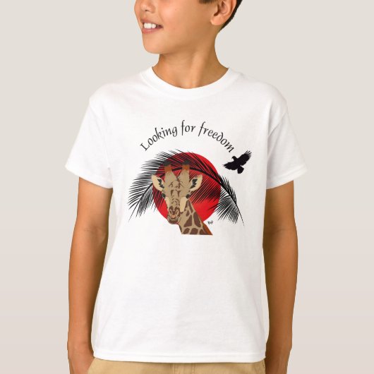Looking for freedom T-Shirt (Voorkant)