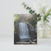 Looking Glass Falls Blue Ridge Mountains NC Briefkaart (Staand voorkant)
