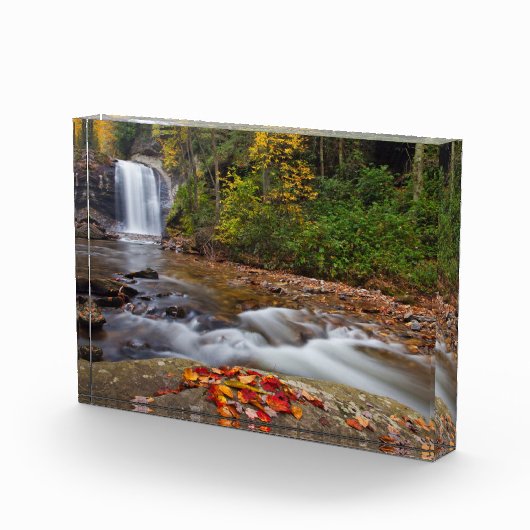 Looking Glass Falls Pisgah National Forest Fotoblokken (Rechts)