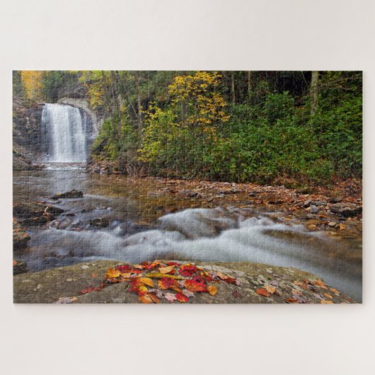Looking Glass Falls Pisgah National Forest Legpuzzel (Horizontaal)