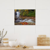 Looking Glass Falls Pisgah National Forest Poster (Keuken)